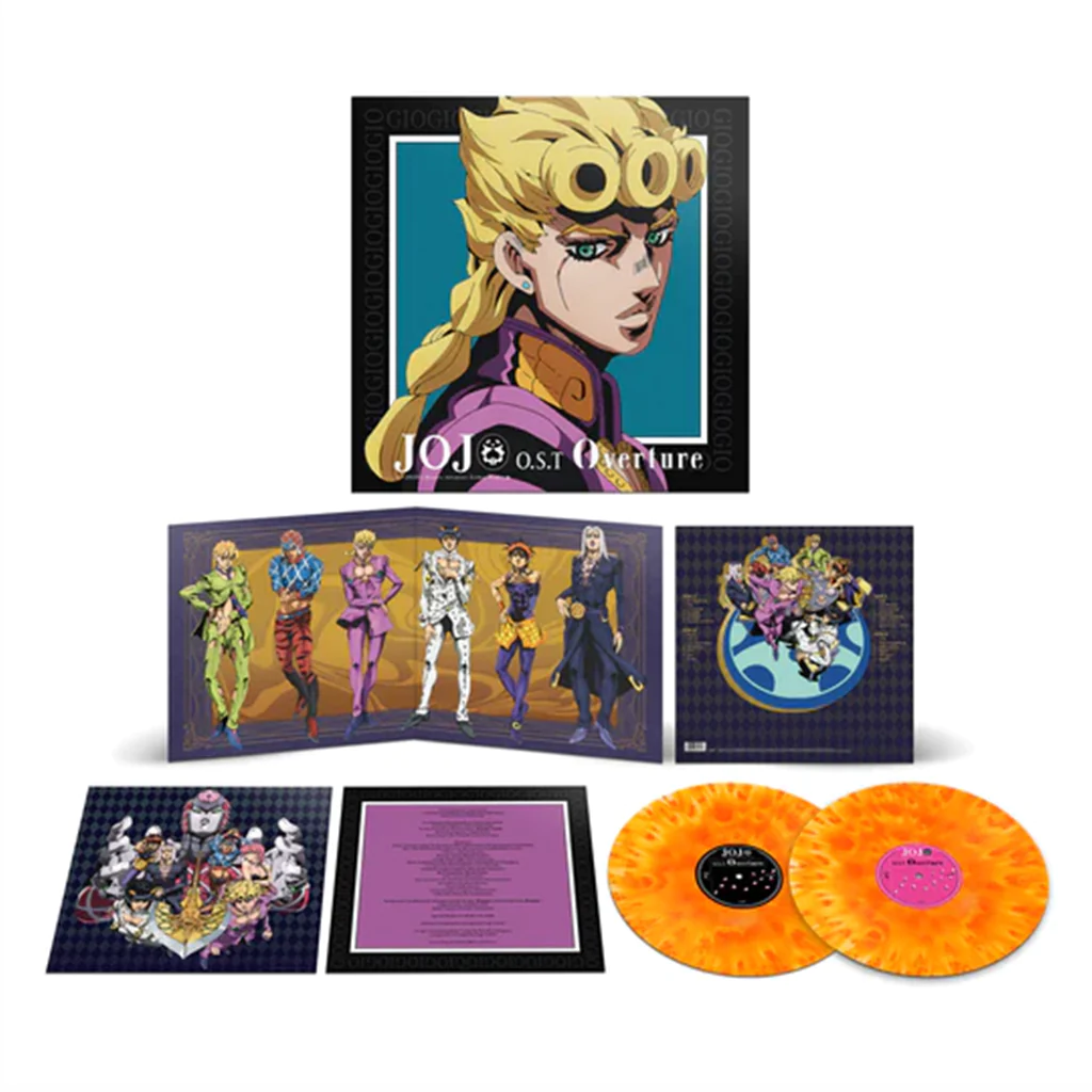 JoJo's Bizarre Adventure: Golden Wind (Yellow Orange Vinly)