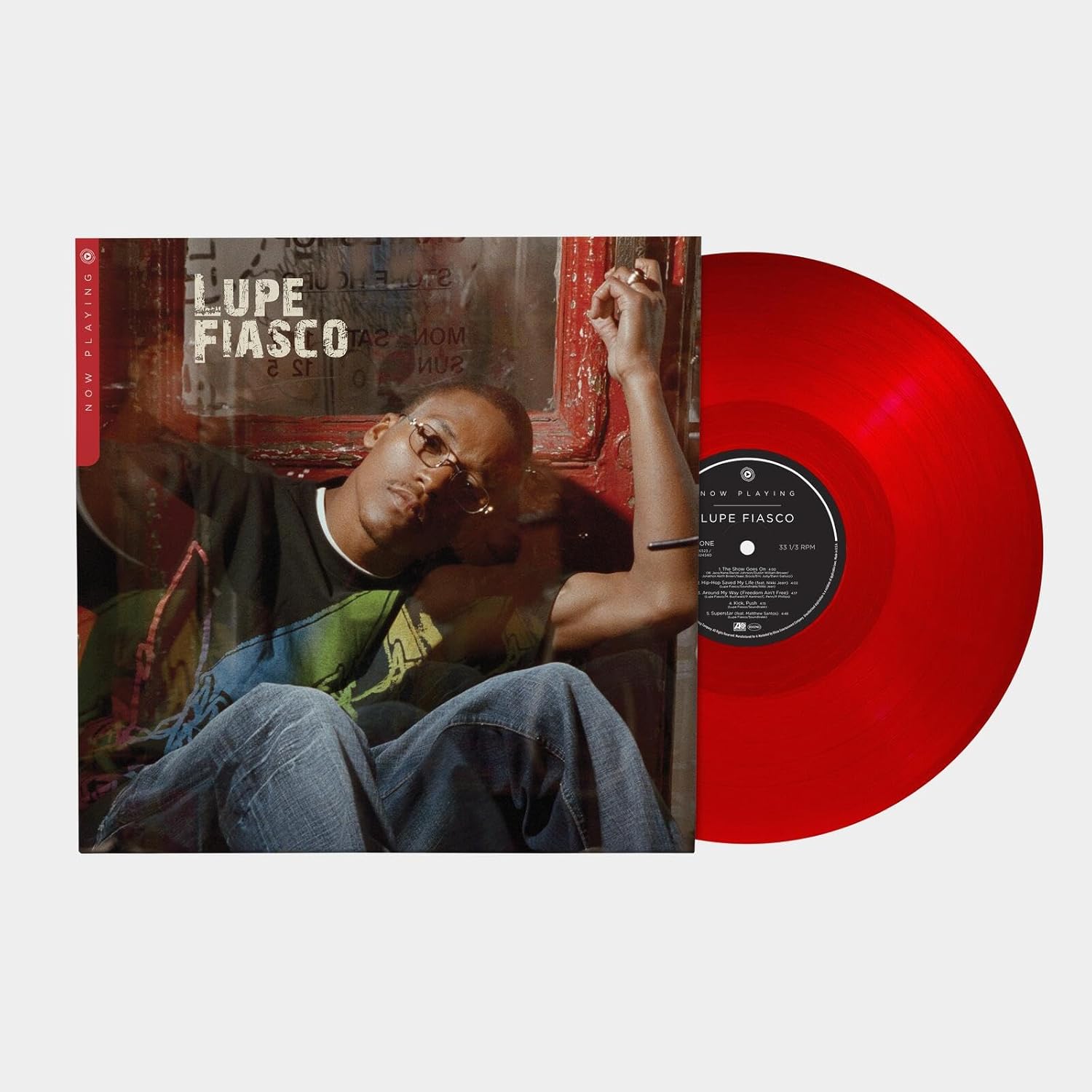 Lupe Fiasco - Now Playing (Red Vinyl) – תמונה 2