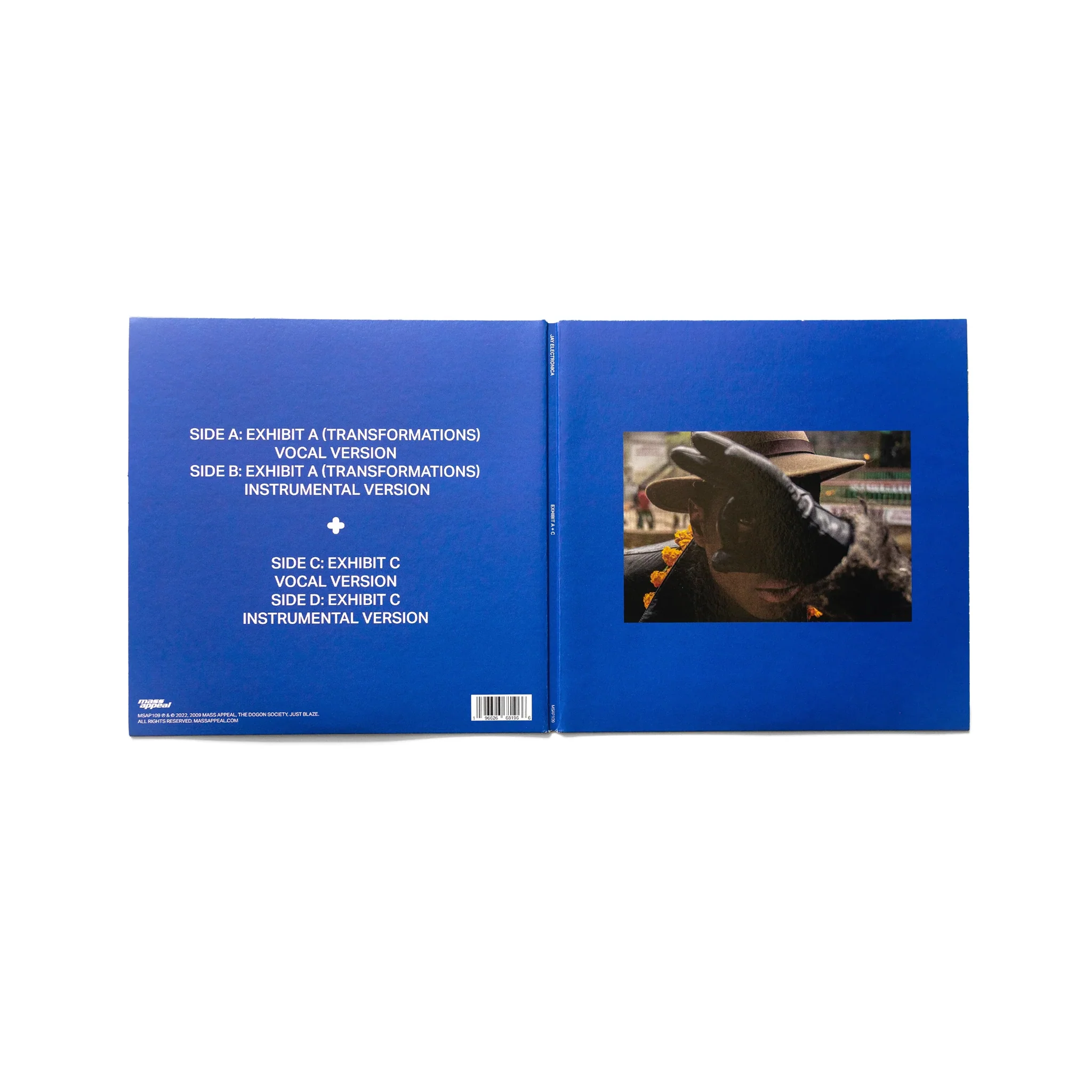 Jay Electronica - Exhibit A & C (2x7" Blue Vinyl Set) – תמונה 6