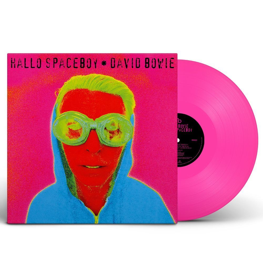 David Bowie - Hallo Spaceboy (Fluro Pink Vinyl) (RSD)