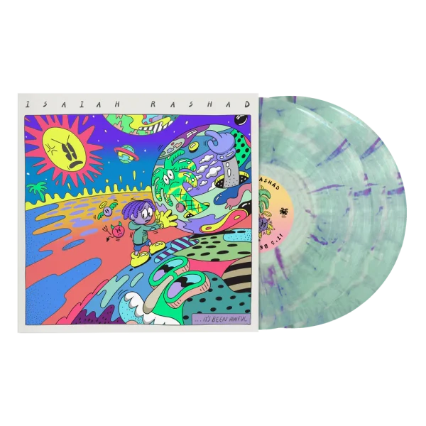 Isaiah Rashad - It's Been Awful Gatefold 2LP Swirl Vinyl (Steven Harrington Edition)
