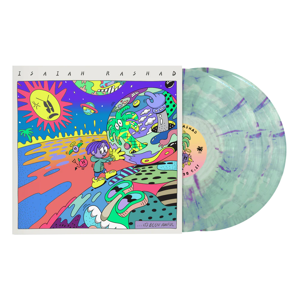 Isaiah Rashad - It's Been Awful Gatefold 2LP Swirl Vinyl (Steven Harrington Edition)