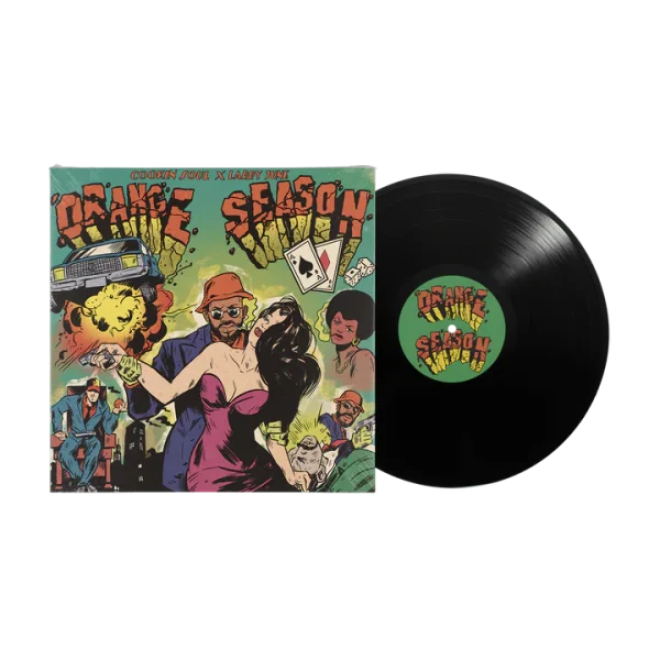 Cookin Soul X Larry June - Orange Season (10th Anniversary Black Vinyl)