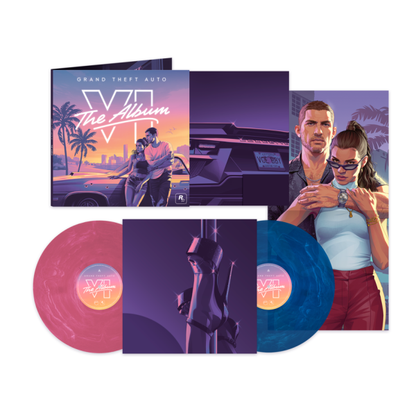 Grand Theft Auto VI: The Album (Pink & Blue Vinyl + Poster)