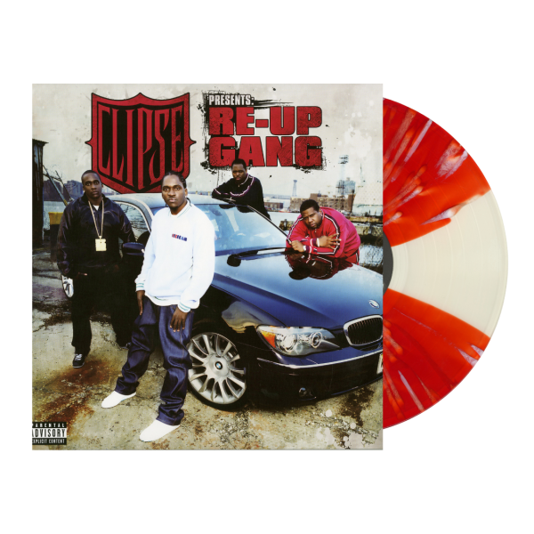 Clipse Presents - Re-Up Gang (Translucent Red & Milky Clear Splatter Vinyl)