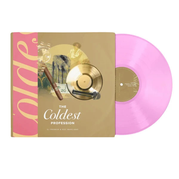 DJ Premier & Roc Marciano - The Coldest Profession (Pink Vinyl W/ OBI)